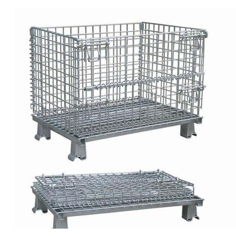 L'introduction de cages pliables de stockage en entrepôt