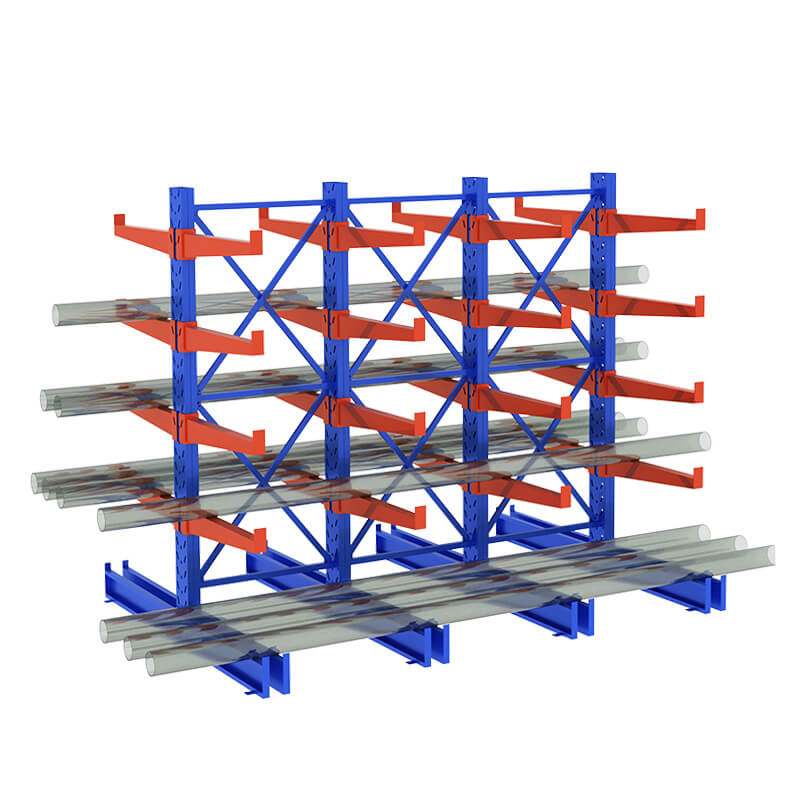Les racks cantilever rendent les irrégularités plus régulières
